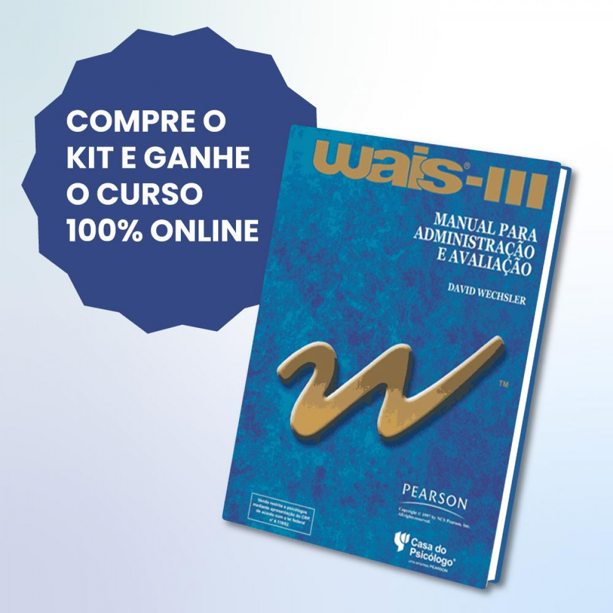 WAIS III Escala de Intelig ncia Wechsler para Adultos Kit